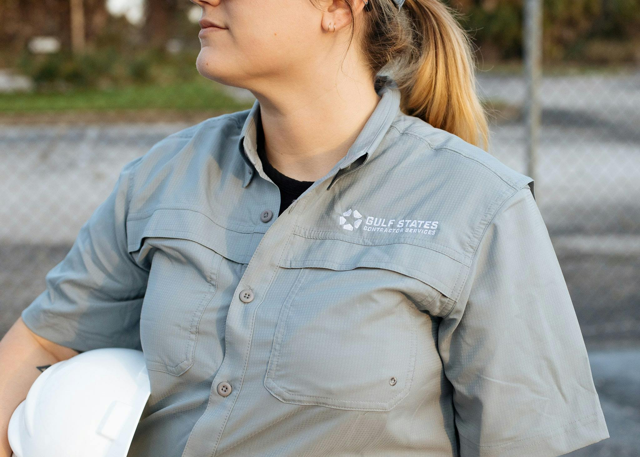 women wearing a collared shirt women wearing a collared shirt