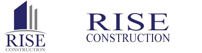 Rise Construction logo Rise Construction logo